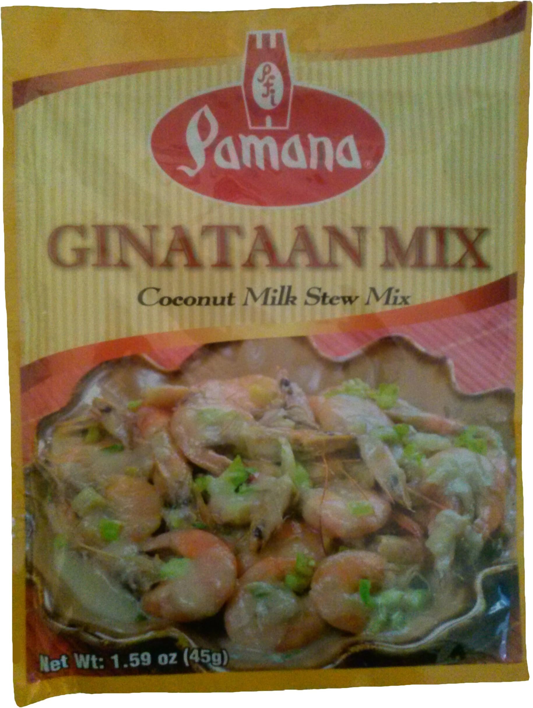 Ginataan Mix Coconut Milk Stew Mix By Pamana (Pack of 6)