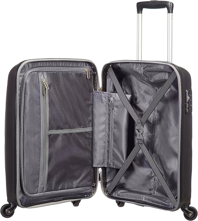 American Tourister Bon AIR - Spinner S, Hand Luggage, 55 cm, 31.5L, Black (Black)