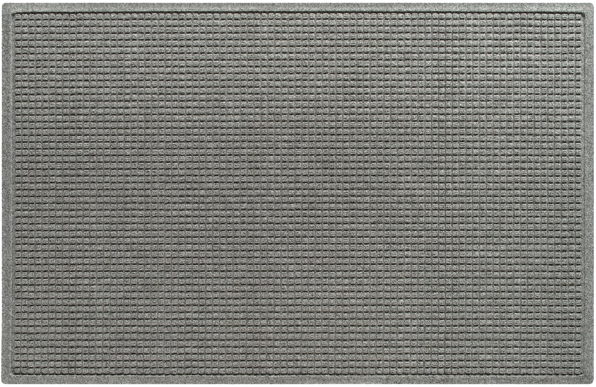 WaterHog Squares Heavy Duty Front Door Mat, 23"x35.5", Charcoal — Amazon image 14