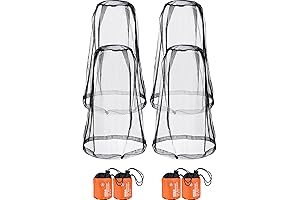 4 Pack Mesh Face Cover Mosquito Net Protection