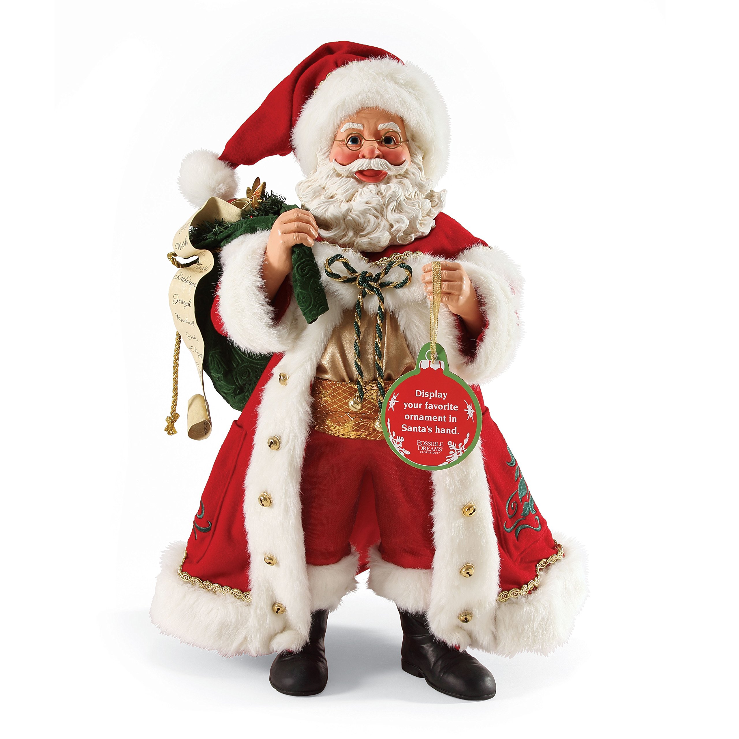 Amazon.co.jp: Department 56 Possible Dreams クリスマスサンタ