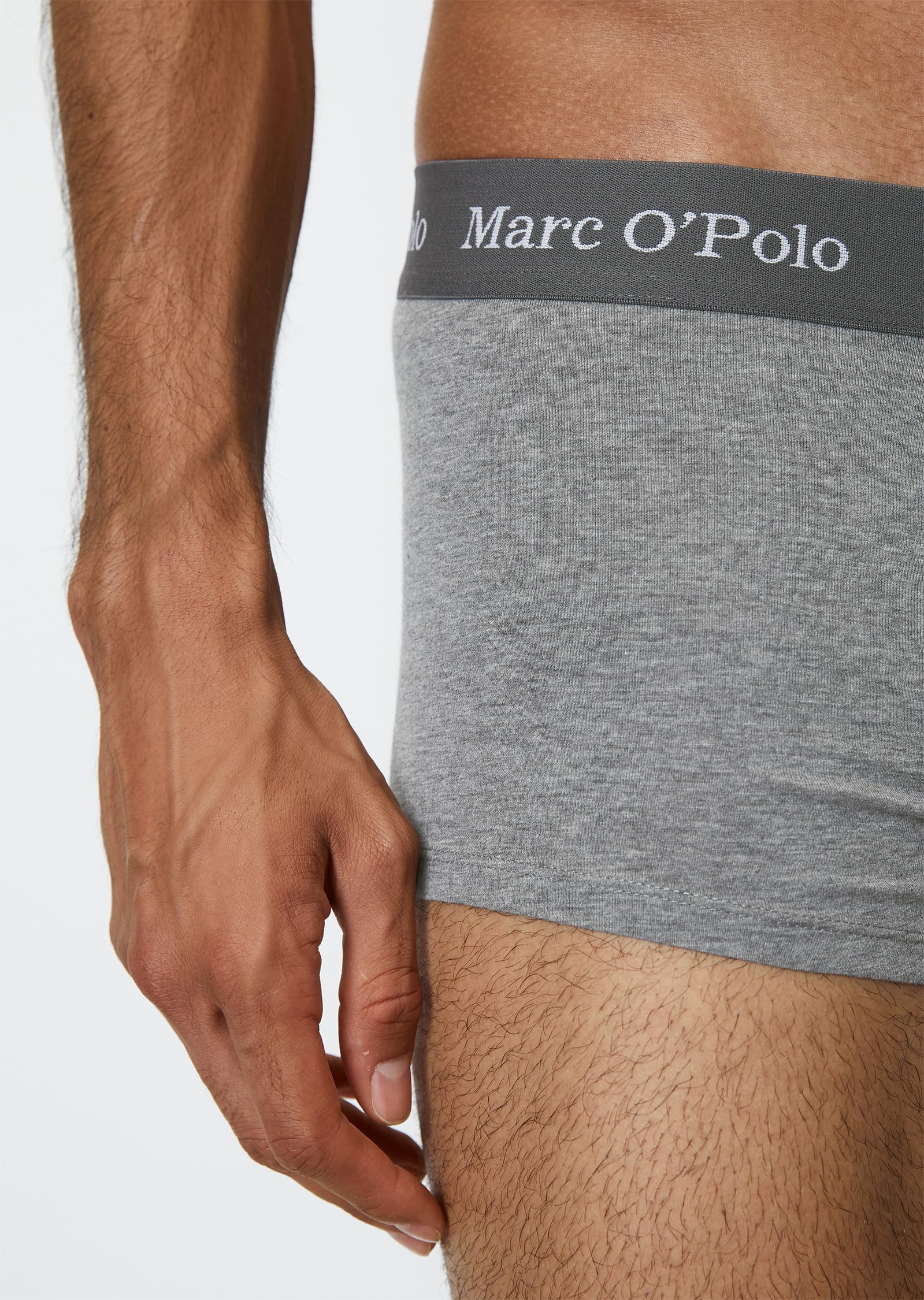 Marc O'Polo 3er Pack Herren Boxershorts Trunks Essentials Organic Cotton Stretch