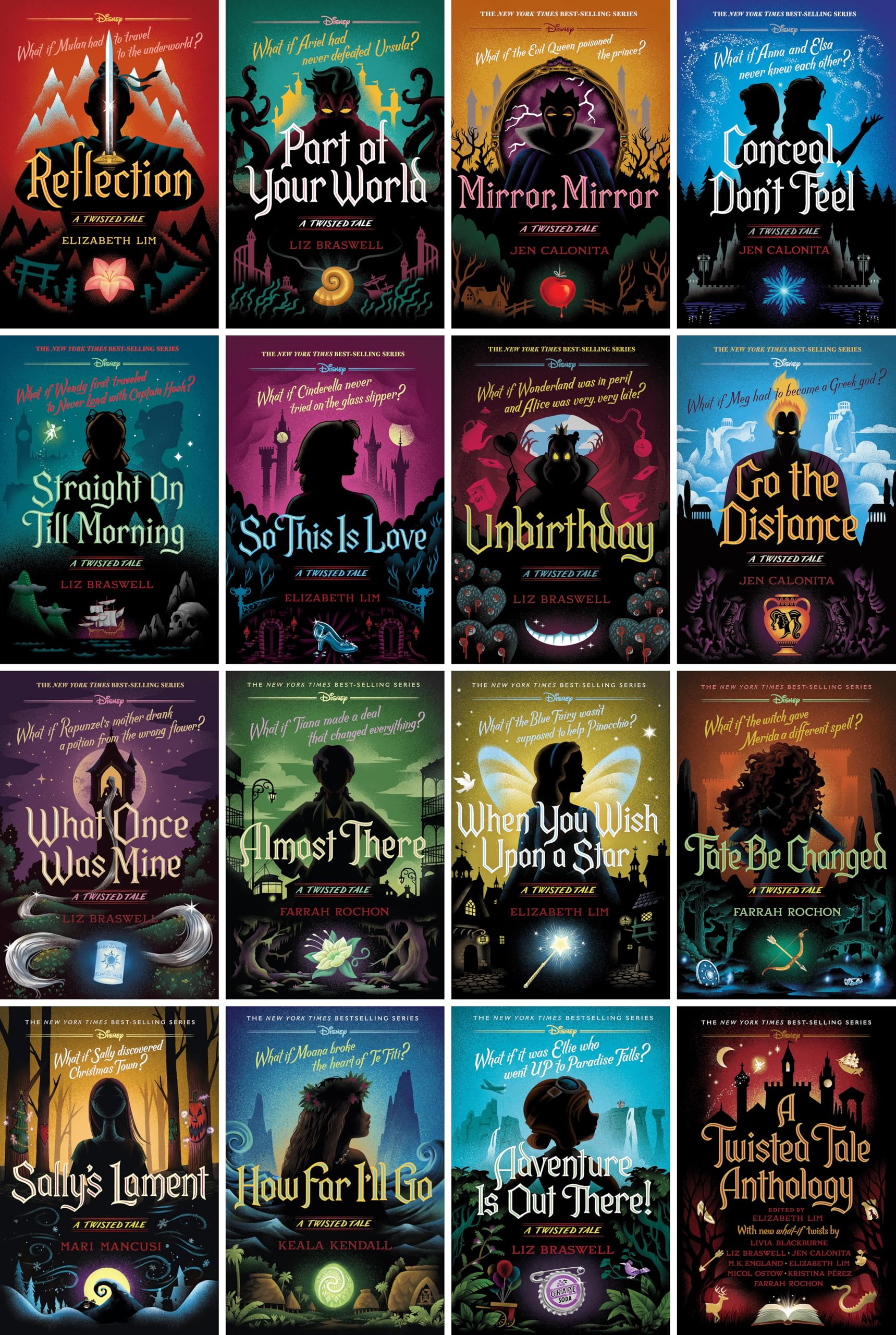 A Twisted Tale Series Set (16 Books) Complete Hardcover Collection