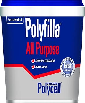 Polycell Trade All Purpose Filler 1KG, White