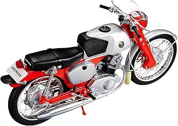 EBBRO Honda CB92 1/10スケールモデル Amazon | エブロ ホンダ CB92 レッド (1/10 ダイキャスト 10023) 完成