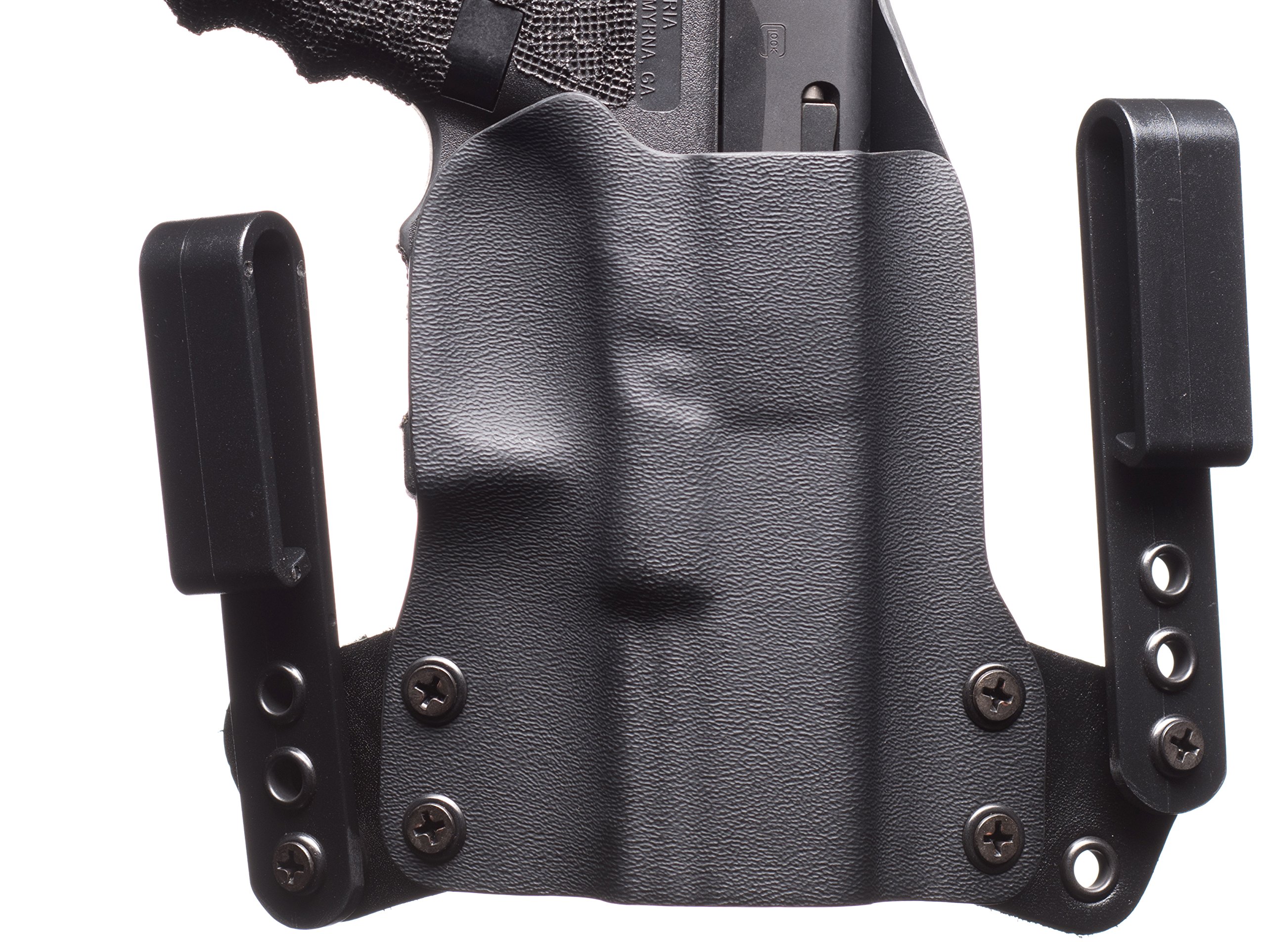 Black Point Tactical Mini Wing IWB Holster Fits Glock 42, Right Hand, Black