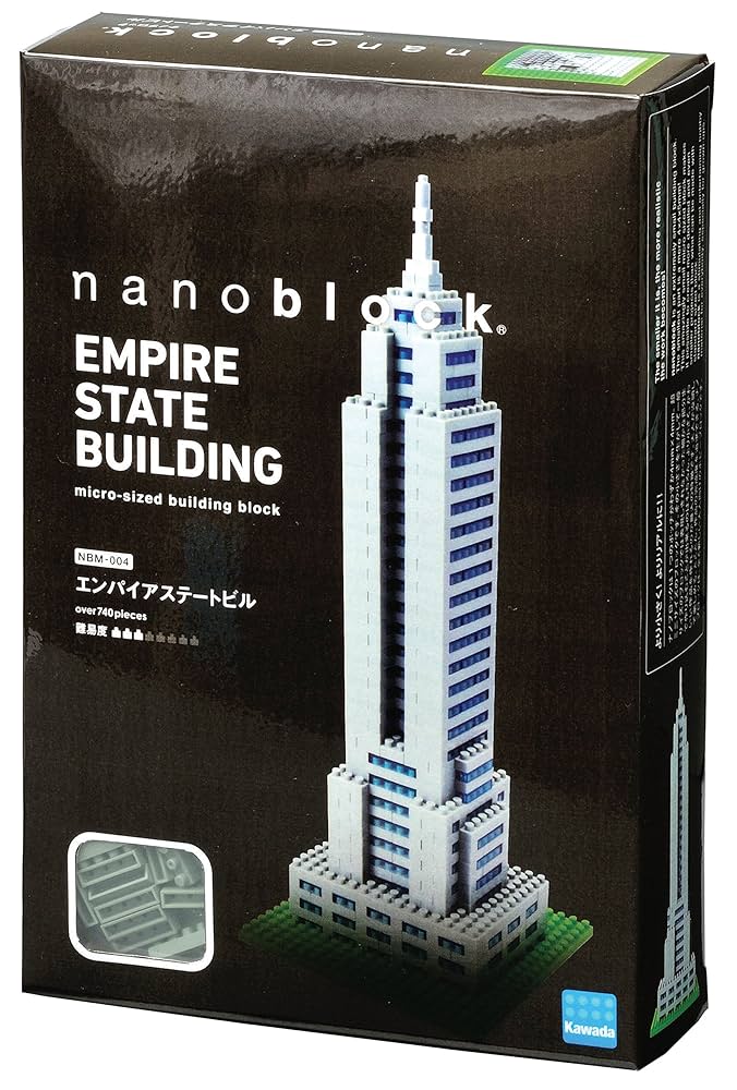 Amazon.co.jp: nanoblock ナノブロック エンパイアステートビル