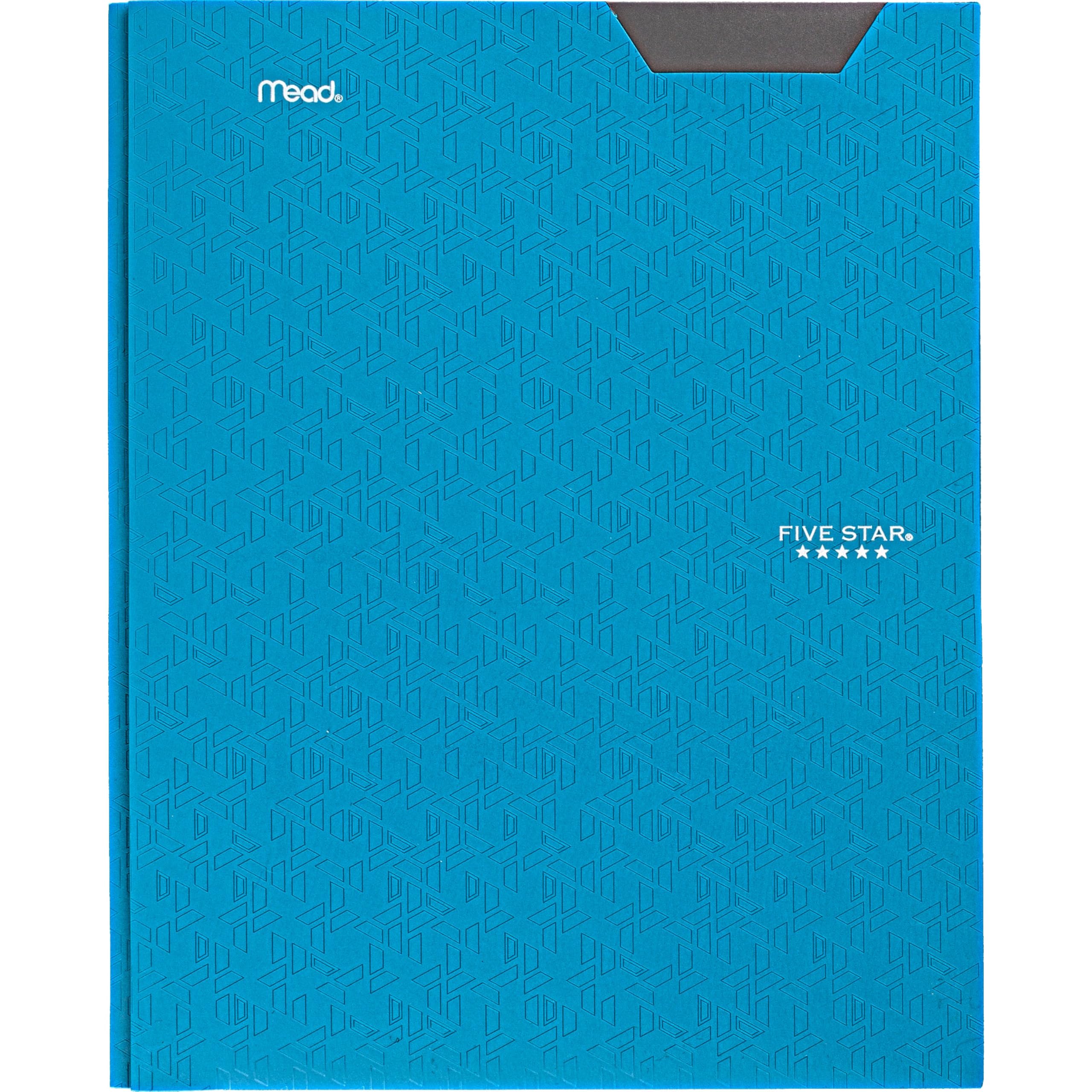 Five Star Stay-Put Pocket Folder, 11.62 x 9.31 x .25 Inches, Teal (72107) โ image 1