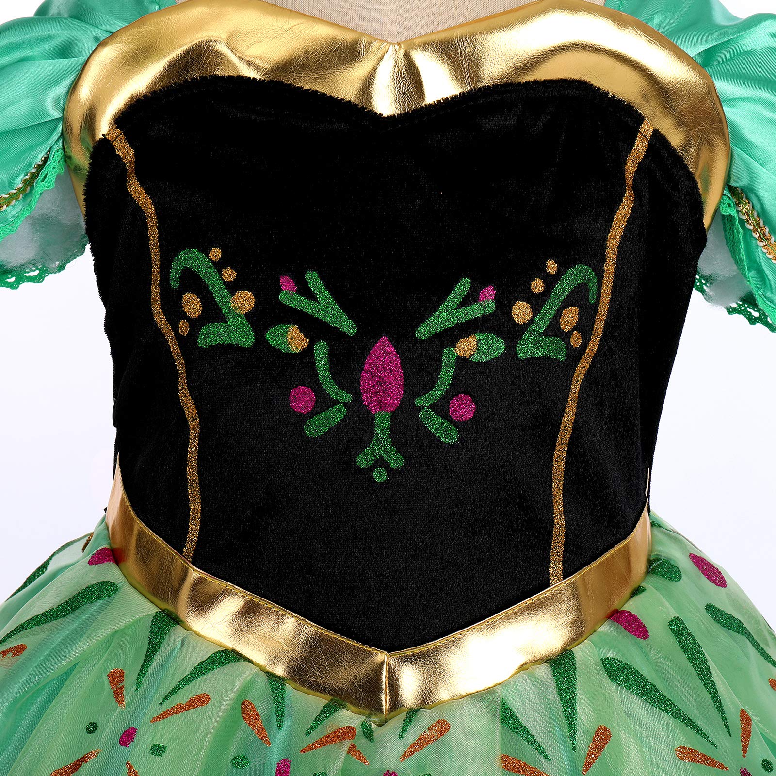 Book Week 2026 Fairy Tale Snow Queen Princess Anna Dress Costume Sexy Costume Dress Up For Women's Adults Christmas Halloween Carnival Party / Evening Bachelorette Party 2026 - $51.99