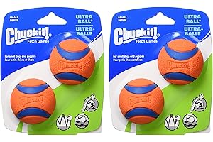 Chuckit! Ultra Ball Small 2" 2 Pack: The Ultimate Fetching Tool for Canine Companions