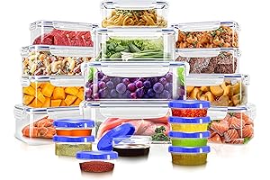 Utopia Kitchen 40-Piece Food Storage Containers with Airtight Seal