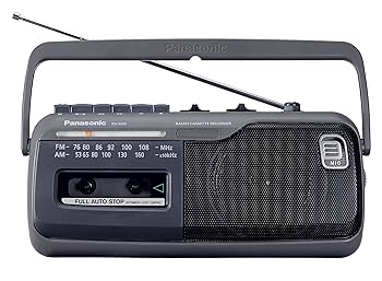 Panasonic - ラジオ付カセットテープ Amazon.co.jp: パナソニック ラジオカセットレコーダー RX-M45-H