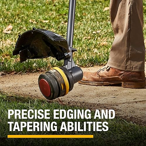 Vista 8 de Cat DG610 60V 15” Brushless String Trimmer Cordless with Dual Line Bump Feed Head, Edger with Quick Line Load, Weed Trimmer with ECO Mode for