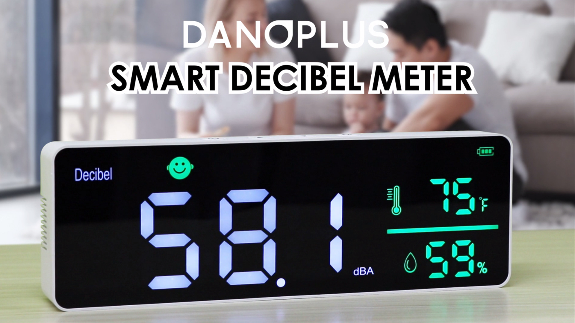 Barometer Led Readout Barometer Indoor Wall Hanging Decibel Meter Reviews 5-in-1 Decibel ...