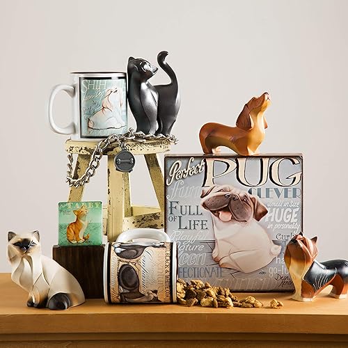 Miniatura 2 de Pavilion Gift Company 46012 Figura de amigos de pedigrí, 4 pulgadas, Yorkie