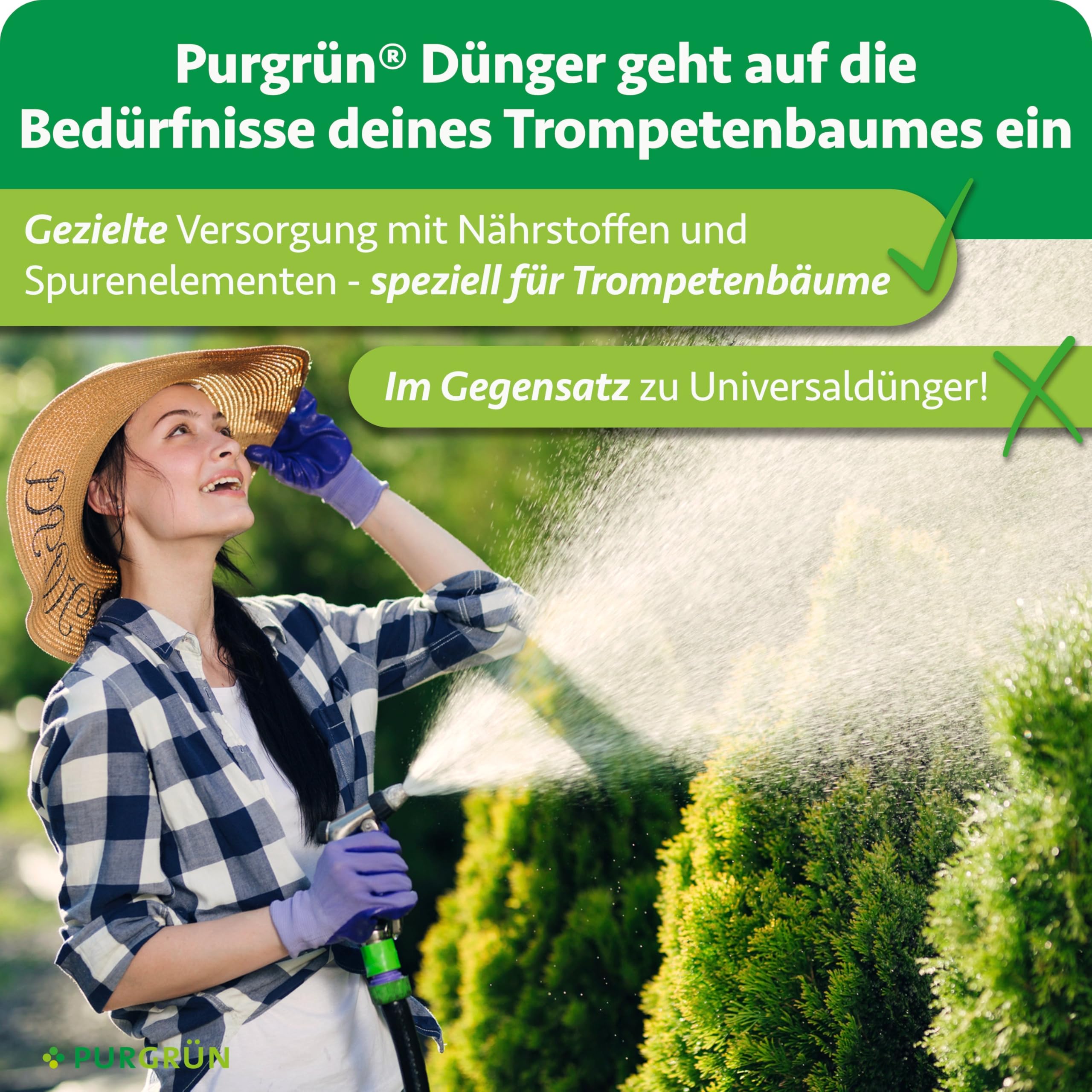 Trompetenbaum-Dünger 1 kg – Leuchtende Blüten dank Spezial-Rezeptur – Magnesium für leuchtende Blattfärbung – Schnelles Wachstum dank extra Stickstoff – Baumdünger für ca. 2-3 Bäume