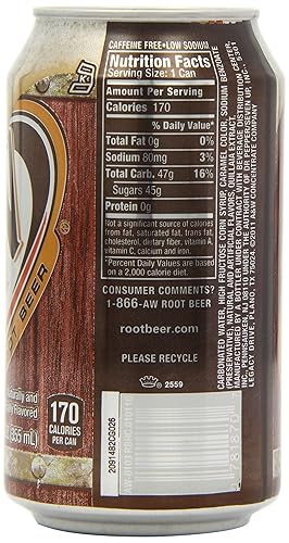 Miniatura 7 de A&W Cerveza de raíz, 12 onzas