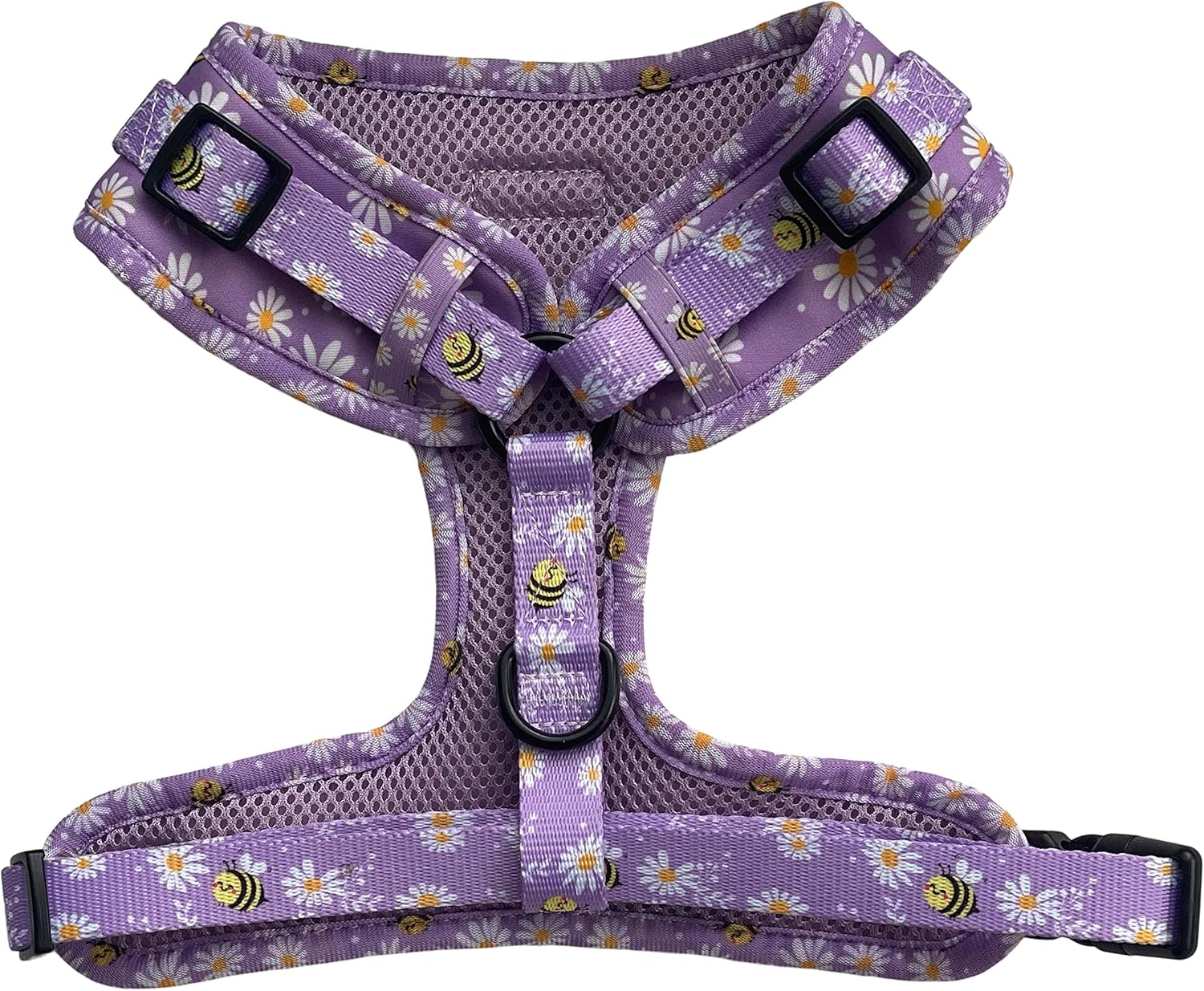 Adjustable Dog Harness (Bee My Honey, Medium)