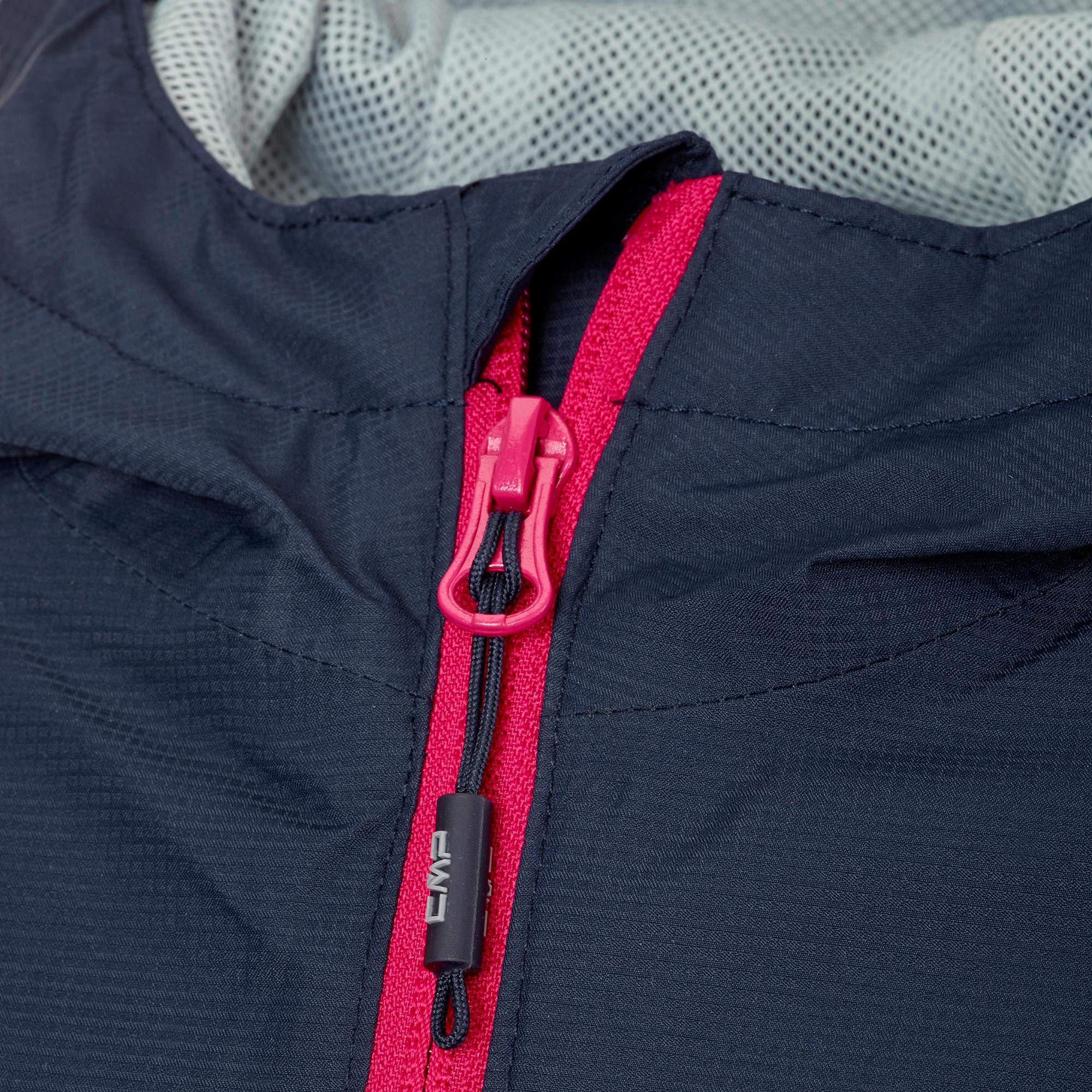 CMP Girls' rain jacket made of tear-resistant polyester for children, rain jacket