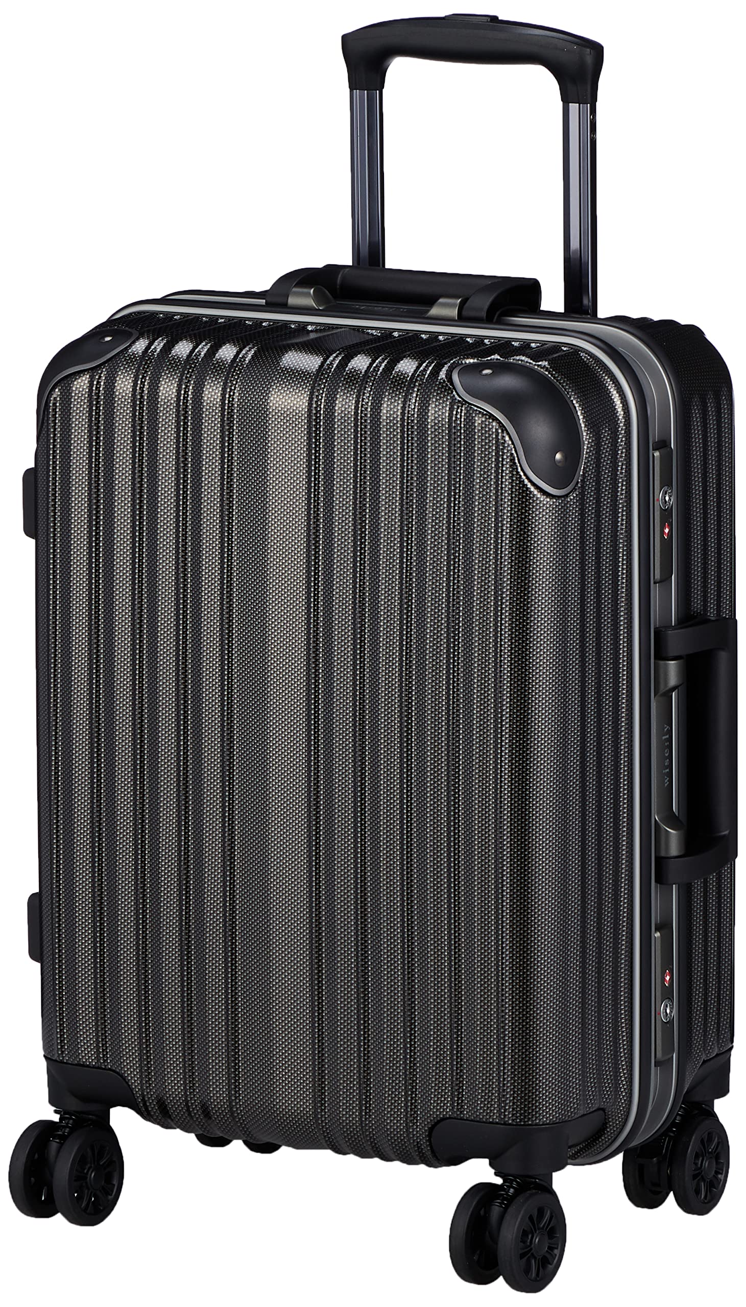 Amazon | [ワイズリー] Frame/Spark フレームスーツケース 機内