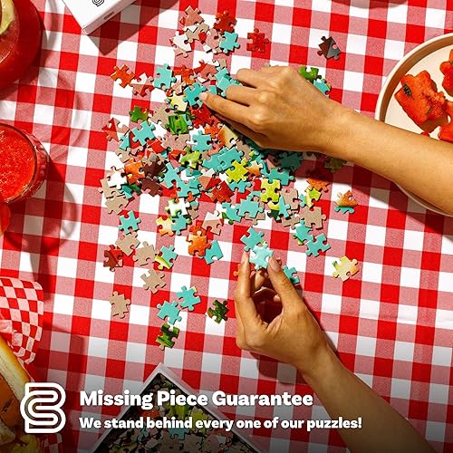 Miniatura 5 de When Life Gives You Melons Puzzle - Rompecabezas de picnic de sandía de verano - Rompecabezas de 1000 piezas para adultos