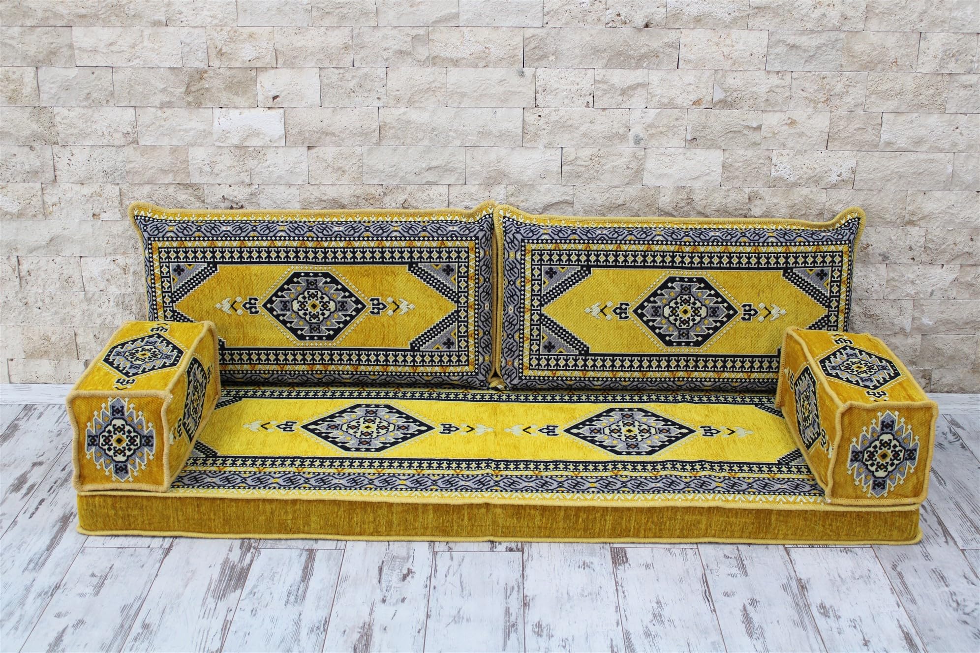 Arabic Majlis Sofa Arabic Living Room Furniture Arabic Floor Sofa |  Desertcart Seychelles, image size:1992x1328