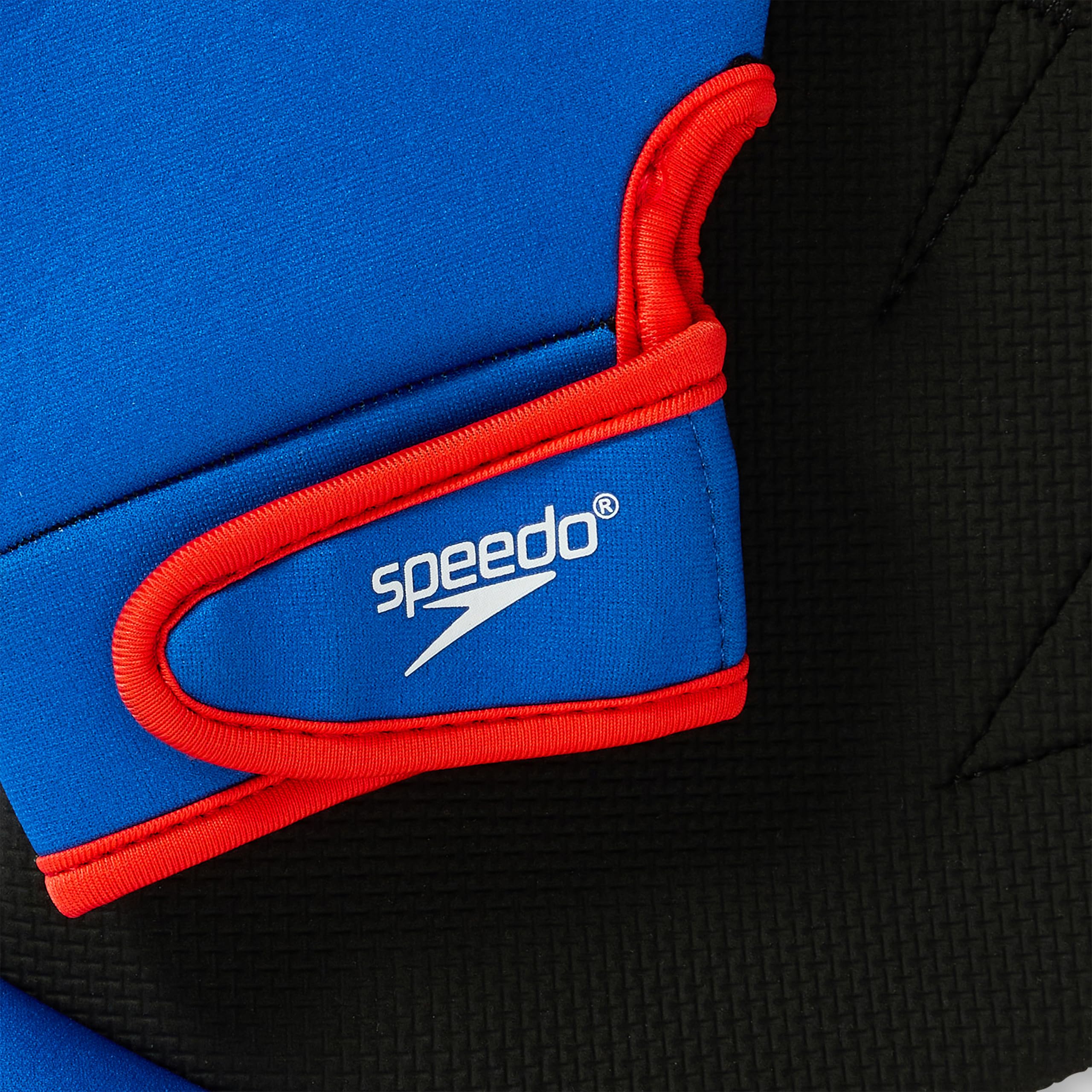 Speedo Gants de Fitness Aquatique Unisexe pour Adulte, Speedo Bleu/Blanc, L