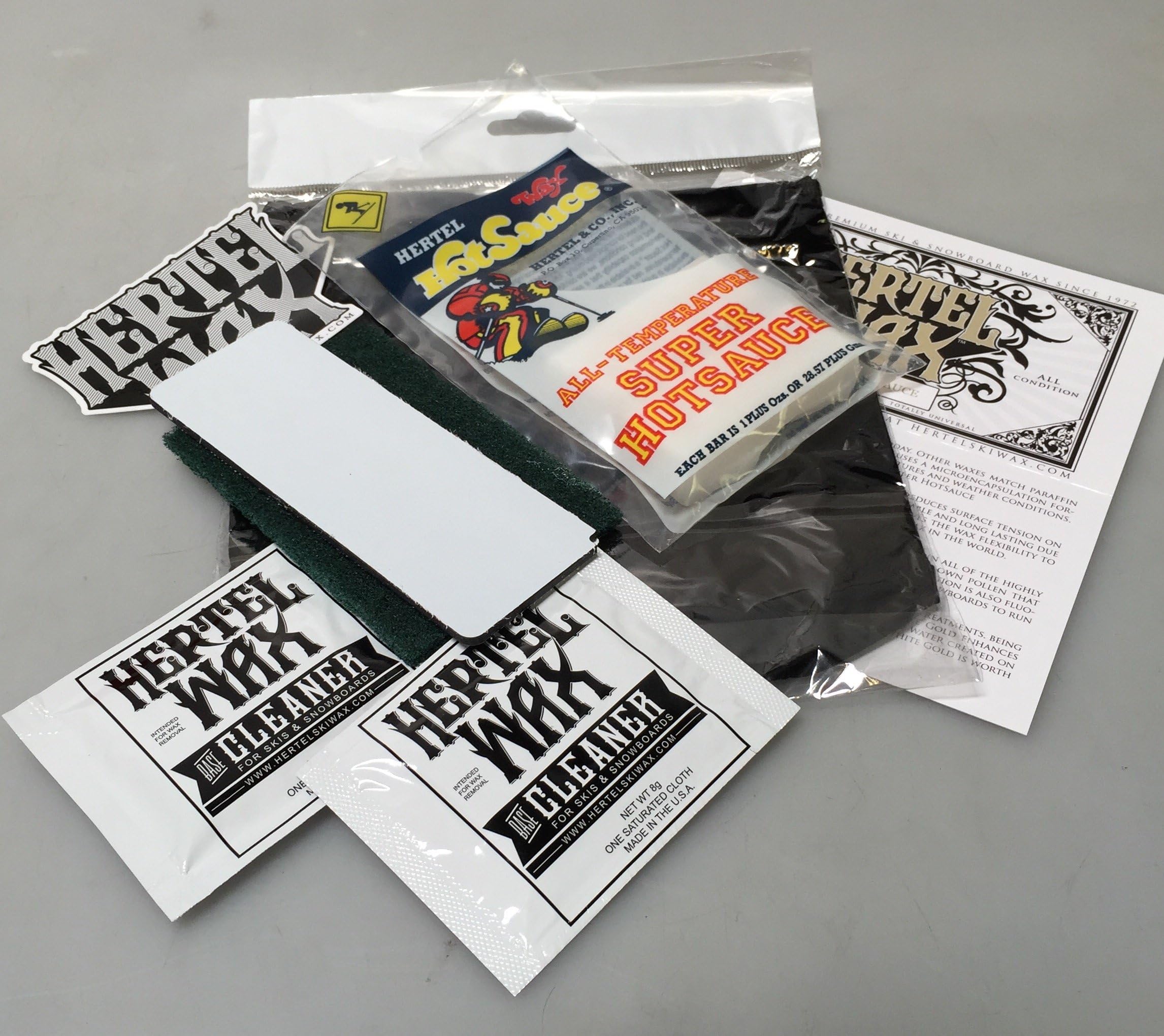 Hertel Snowboard Wax Kit