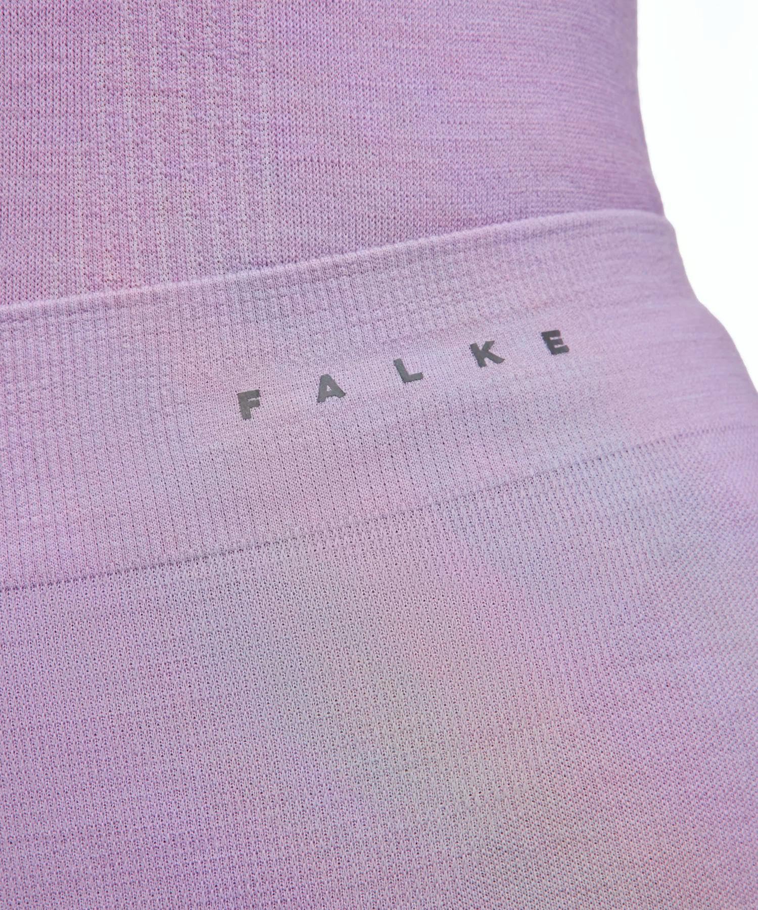 FALKE Wool-Tech Long W Ti lana filo funzionale asciugatura rapida 1 pezzo, Calzamaglia Donna, Viola Light Lilac 6819, S