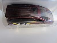 Vista 3 de Hot Wheels Mattel 1998 First Editions 1:64 Scale Purple Dodge Caravan Die Cast Car #004