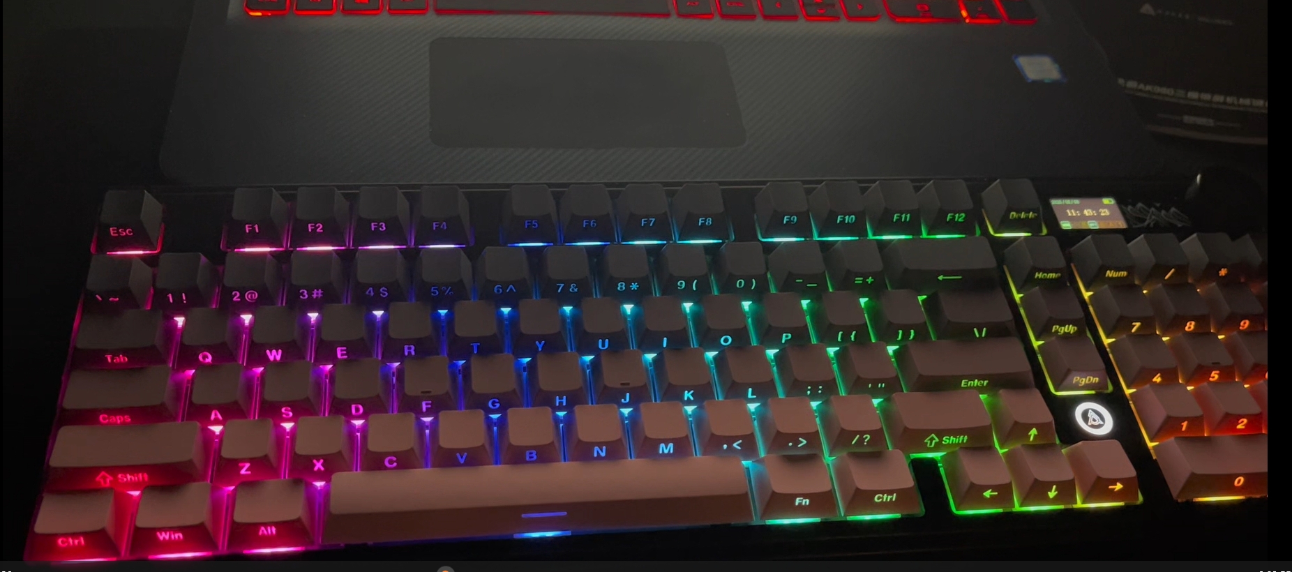 Amazon.com: NACODEX Ajazz AK980 Pink Gaming Machanical Keyboard