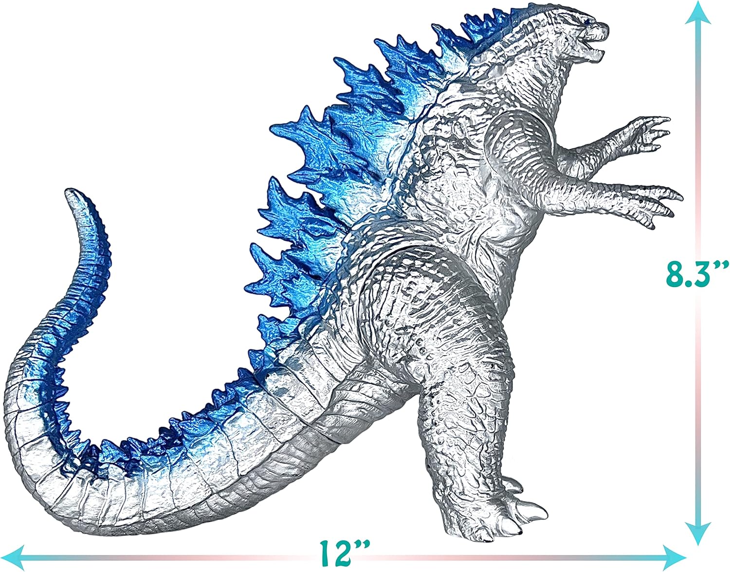 TwCare Mega Godzilla vs Kong Movie Series Action Figure Toy, Movable Joints Birthday Gift for Boys and Girls, Travel Bag