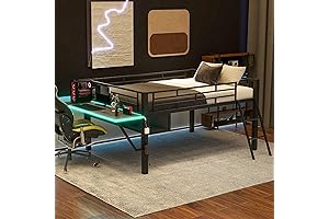 Full Size Gaming Loft Bed: Optimize Workspace