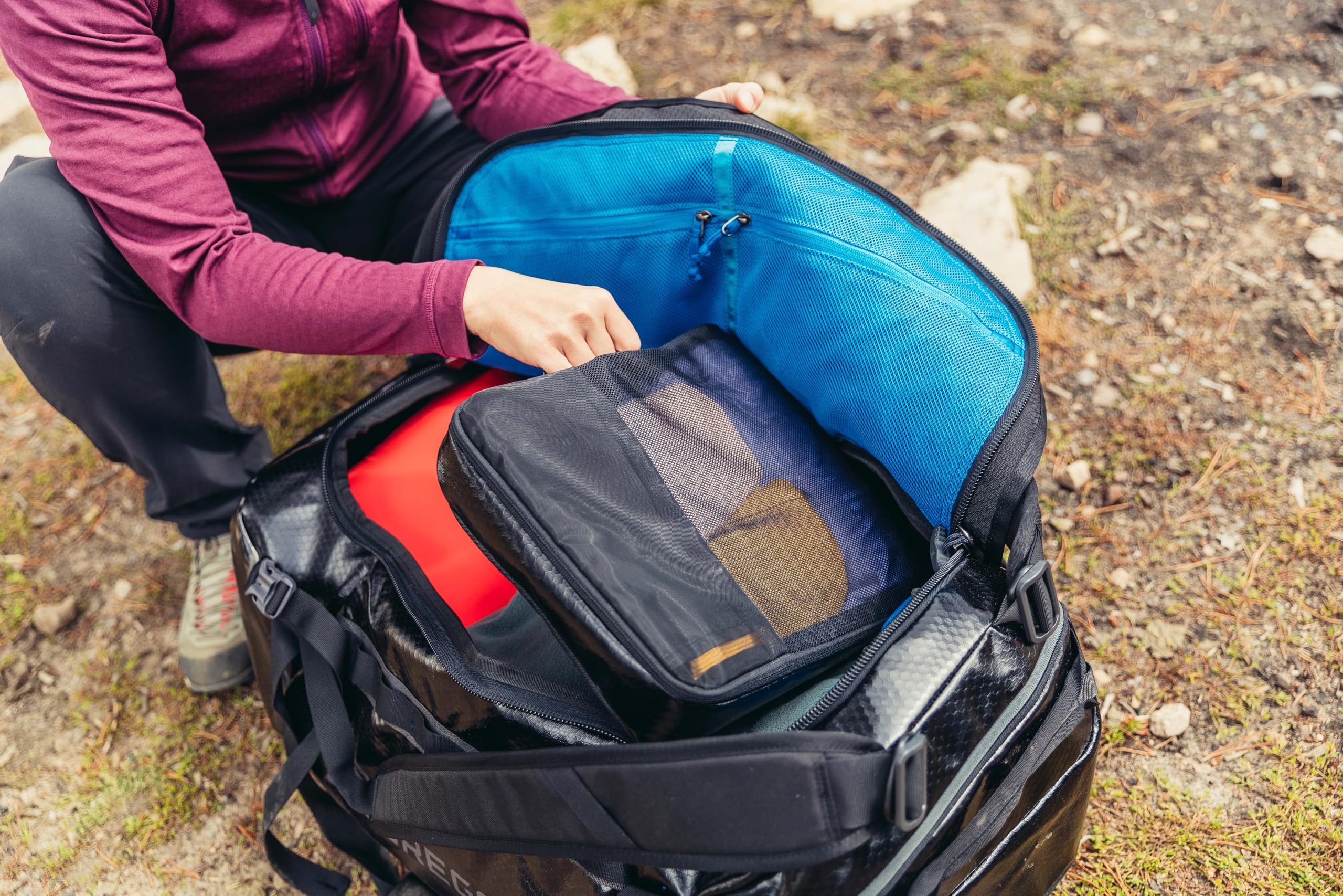 Gregory Mountain Products Alpaka torba marynarska | podróż, ekspedycja, przechowywanie | trwała konstrukcja, wodoodporna tkanina, zdejmowane paski na plecak | Bagaż na Twoje przygody