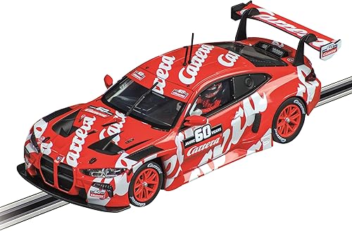 Carrera 31079 BMW M4 GT3 60 años Escala 132 Ranura digital Coche Carreras Vehículo Ranura digital Pistas de carreras de coches