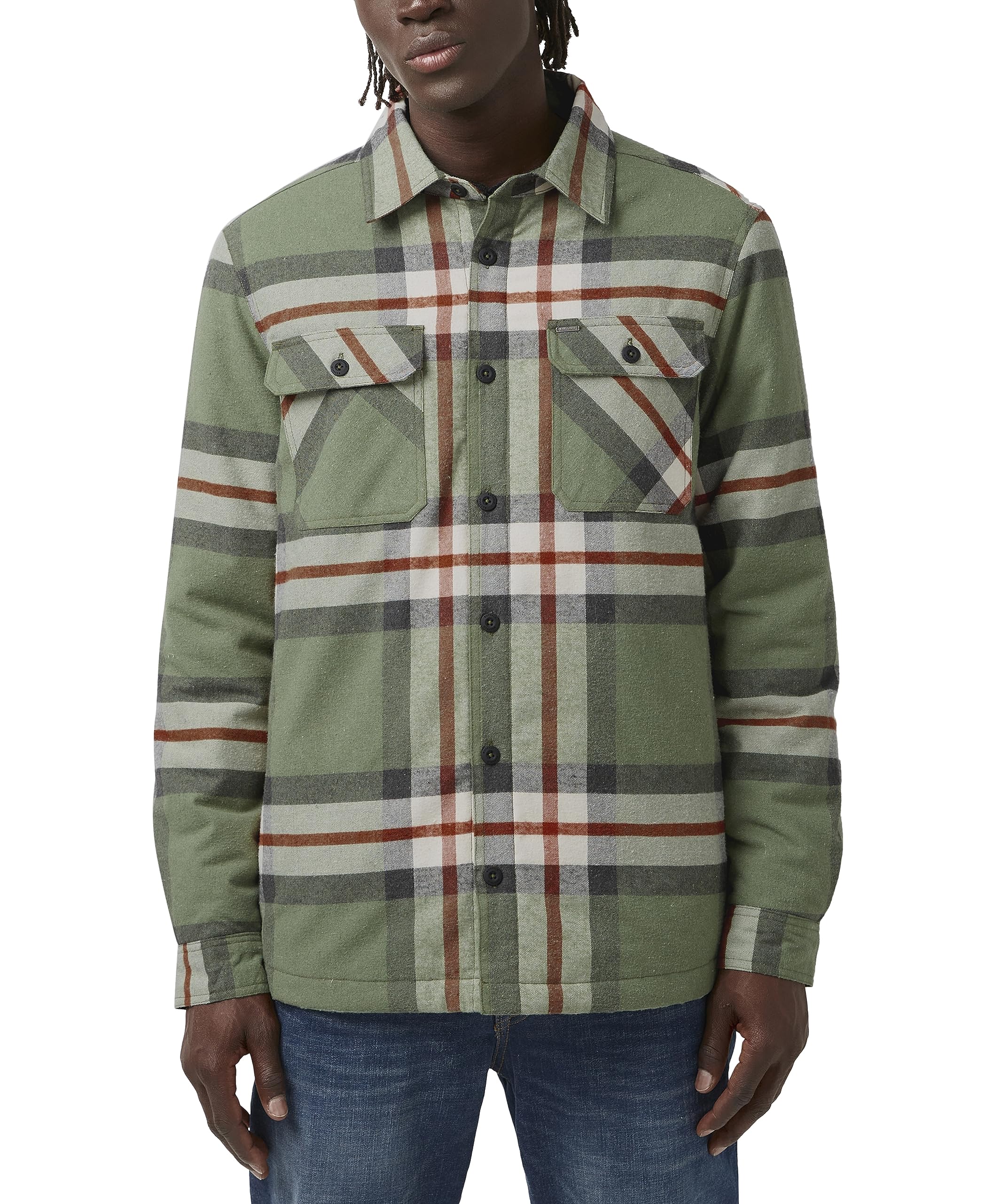 Buffalo David Bitton Men's Shirt Style Shacket Jacket
