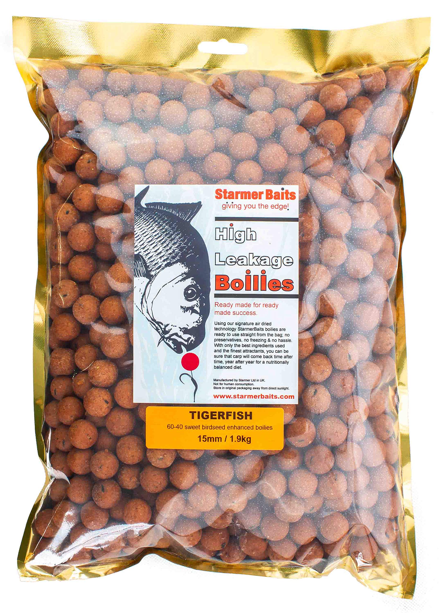 starmerbaits Boilies 15mm 1.9kg / Tigerfish