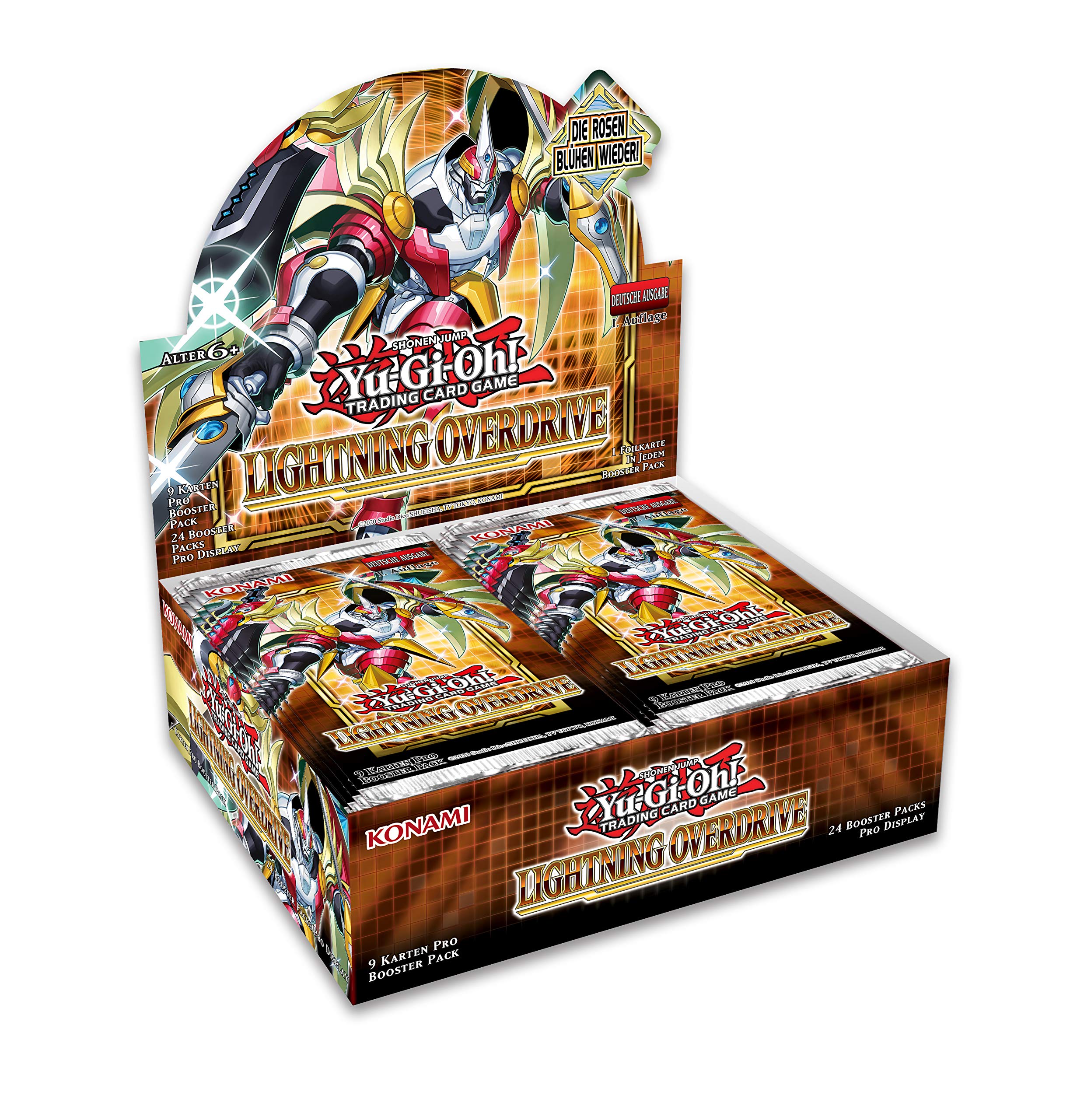 Yu-Gi-Oh! TRADING CARD GAME Lightning Overdrive Display Edizione tedesca, Multicolore