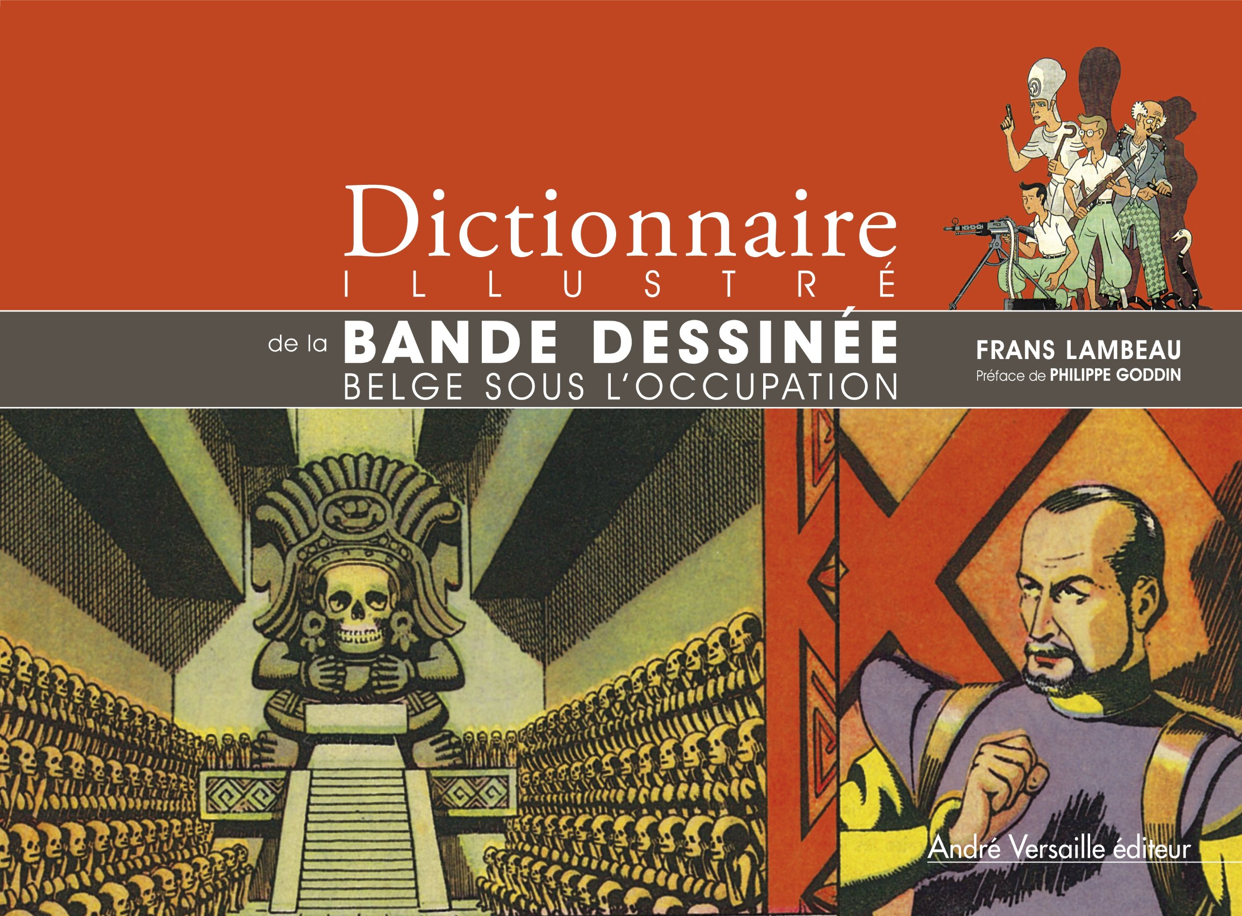 Dictionnaire bande dessinée belge Occupation livre histoire BD Belgique 1940