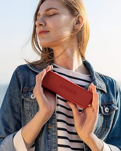 Miniatura 10 de Anker Soundcore 2 Altavoz Bluetooth portátil con sonido estéreo de 12 W Bluetooth 5 Bassup IPX7 impermeable tiempo de reproducción de 24 horas