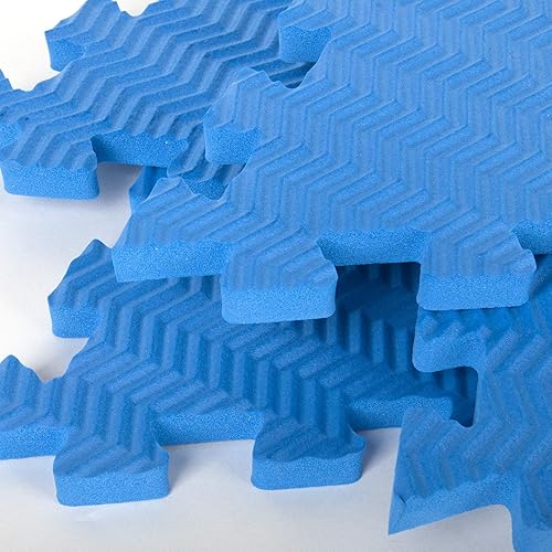 Miniatura 4 de Tadpoles Tapete de juego con forma de rombo de 12 piezas  Alfombrillas de espuma entrelazadas  Suave y duradero  Cobertura total del suelo de 54 x