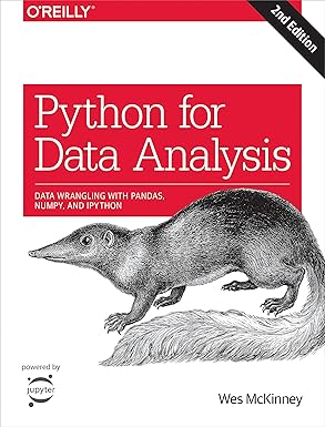 Python for Data Analysis: Data Wrangling with Pandas, NumPy, and ...