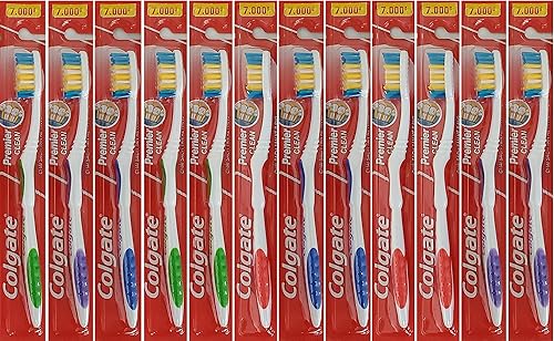 Colgate Premier Clean cepillo para polvo de dientes extra Pack de 12