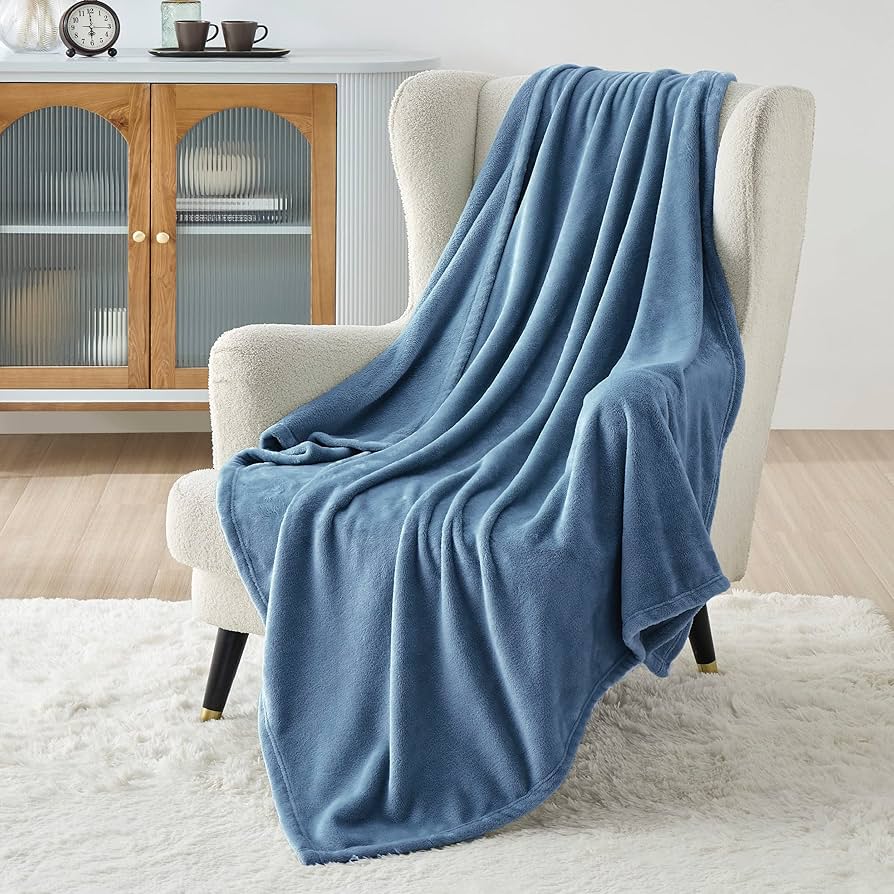 Amazon.com: Bedsure GentleSoft Fleece Blanket Twin Size