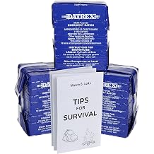 Datrex 3600 Calorie Emergency Food Bar for Survival Kits, Disaster Preparedness, Survival Gear, Survival Supplies, Schools Supplies, Disaster Kit 3 pack WITH TIPS