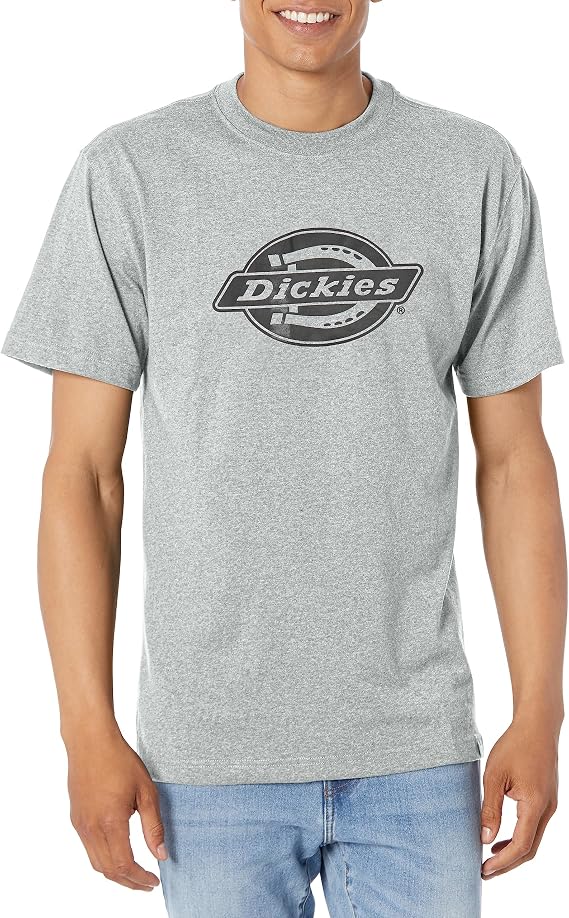 Dickies Mens Short Sleeve Heavyweight Logo T-Shirt