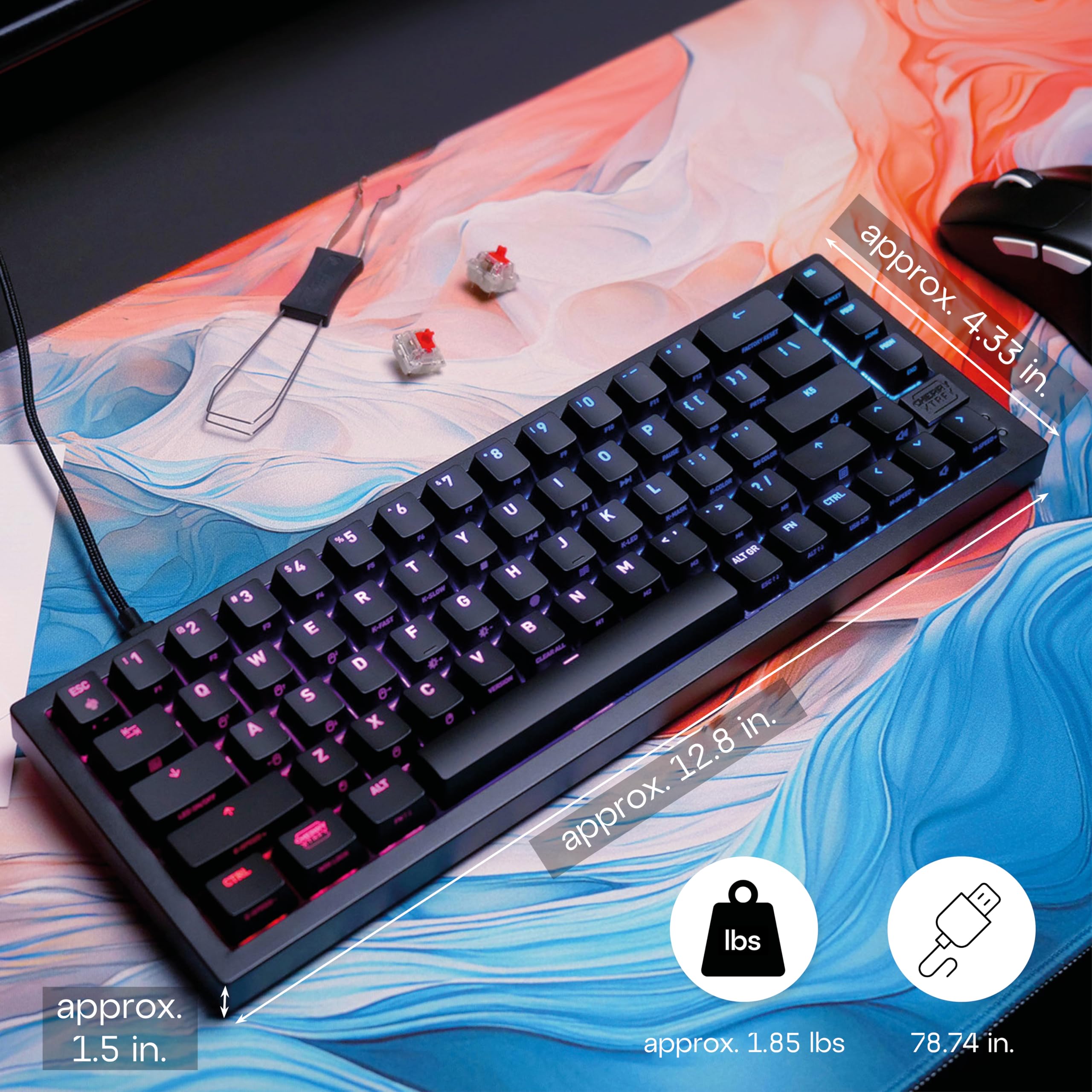 Amazon | CHERRY XTRFY CX-K5V2-RGB-CPT-BLACK-R-US ゲーミング