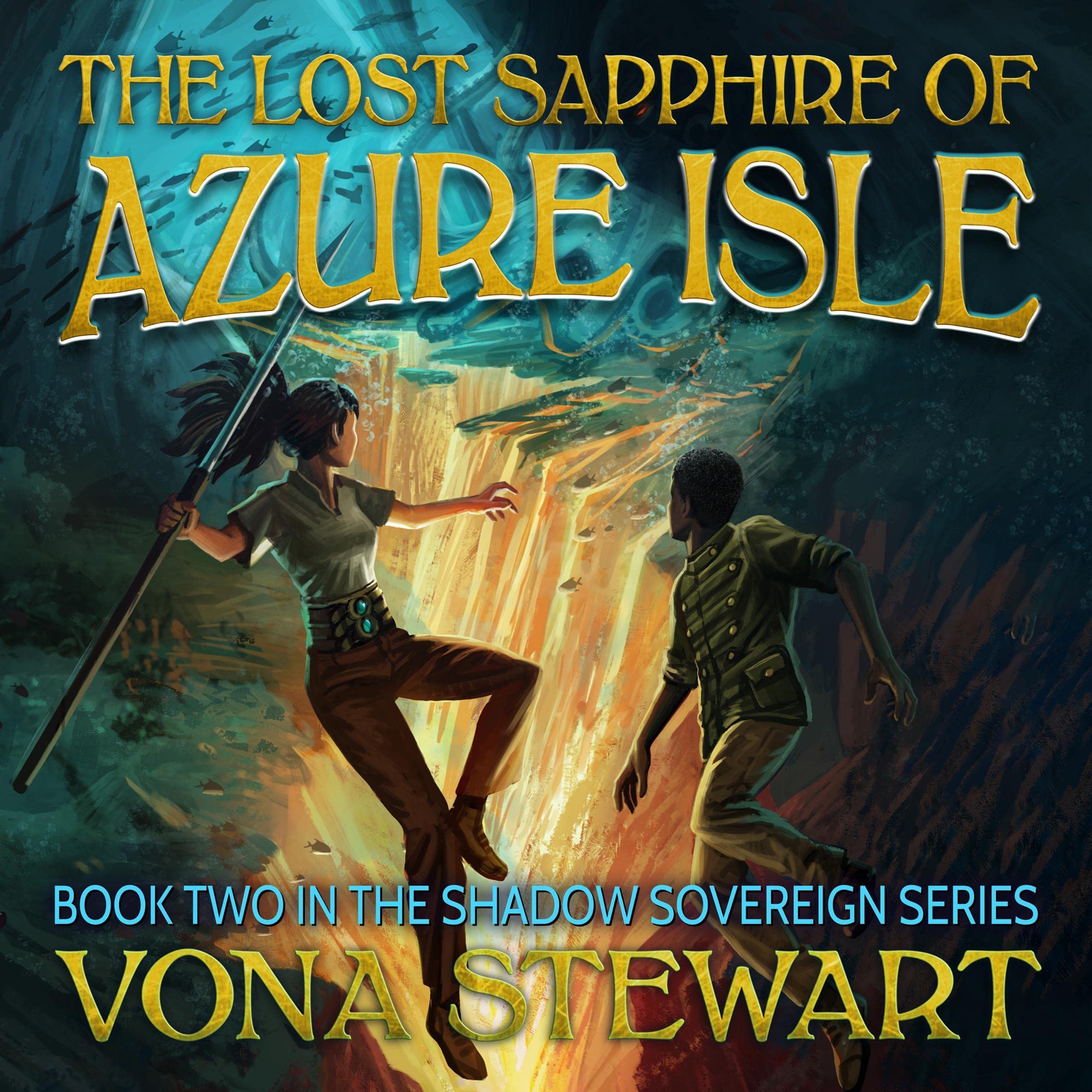 Cover art for The Lost Sapphire of Azure Isle