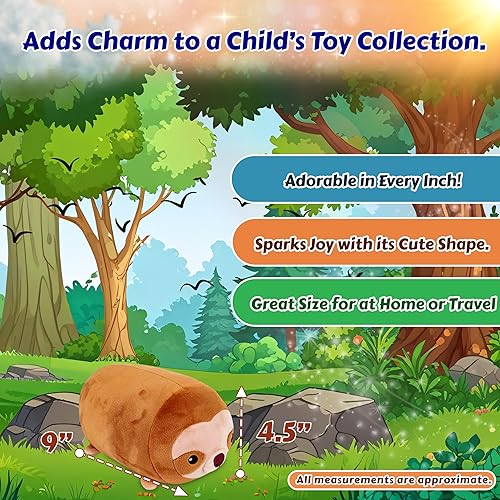 Miniatura 2 de Forest & Twelfth Kids Animales de peluche de Bubble Pals, suaves y tiernos, decoración de guardería para niños y niñas, regalo impresionante para