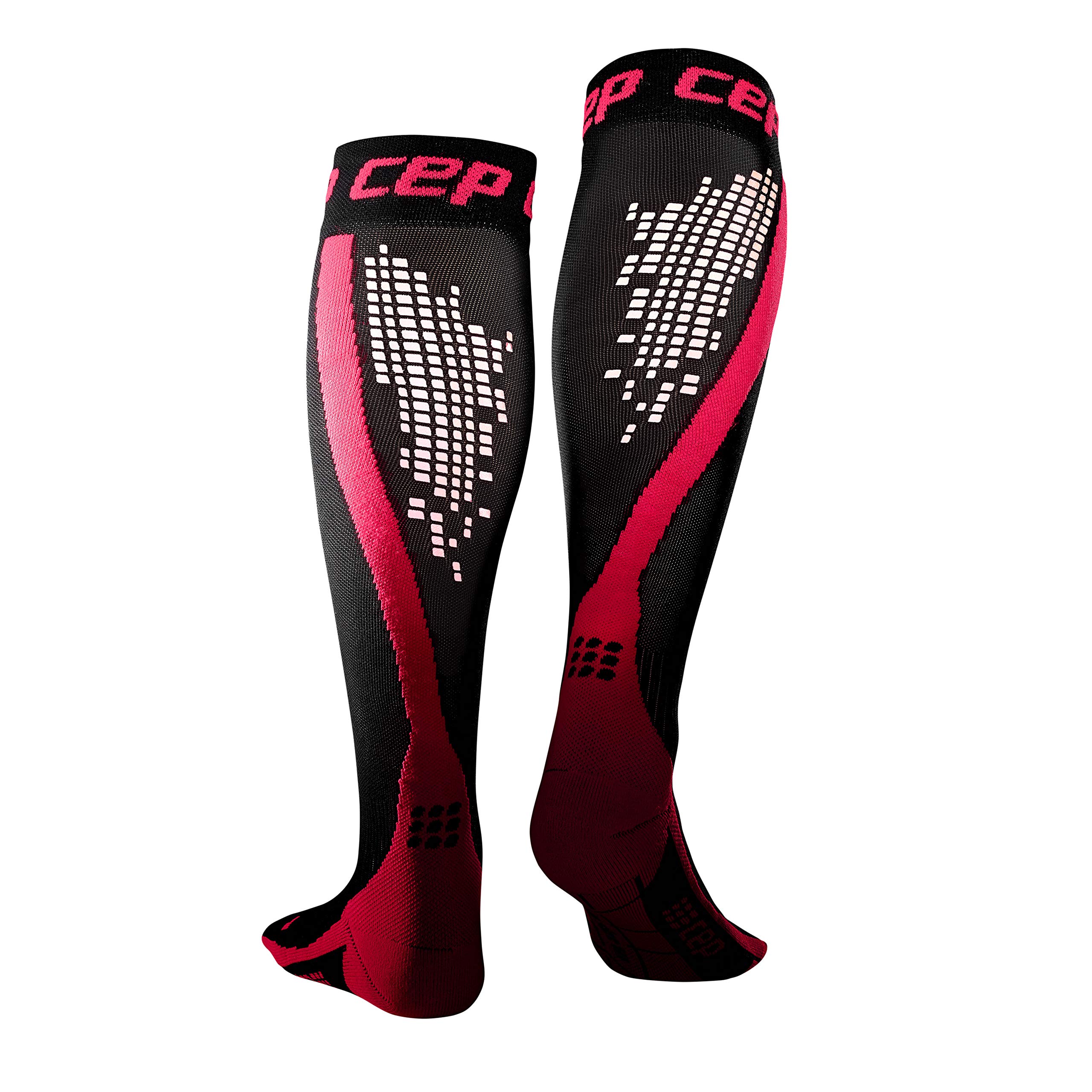 CEP - NIGHTTECH SOCKS, Laufsocken für Herren, Kompressionsstrümpfe made by medi für Power auch bei Dunkelheit